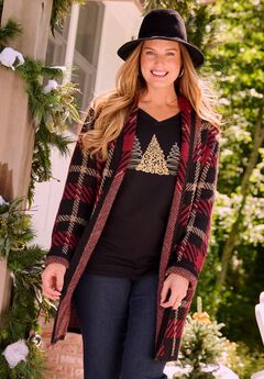 Country Village Sweater Cardigan