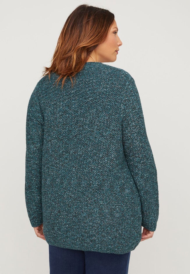 Autumn Sunset Marled Cardigan, , on-hover image number null
