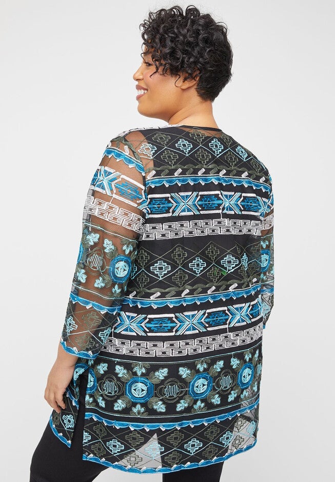 Embroidered Everest Overpiece, , on-hover image number 1