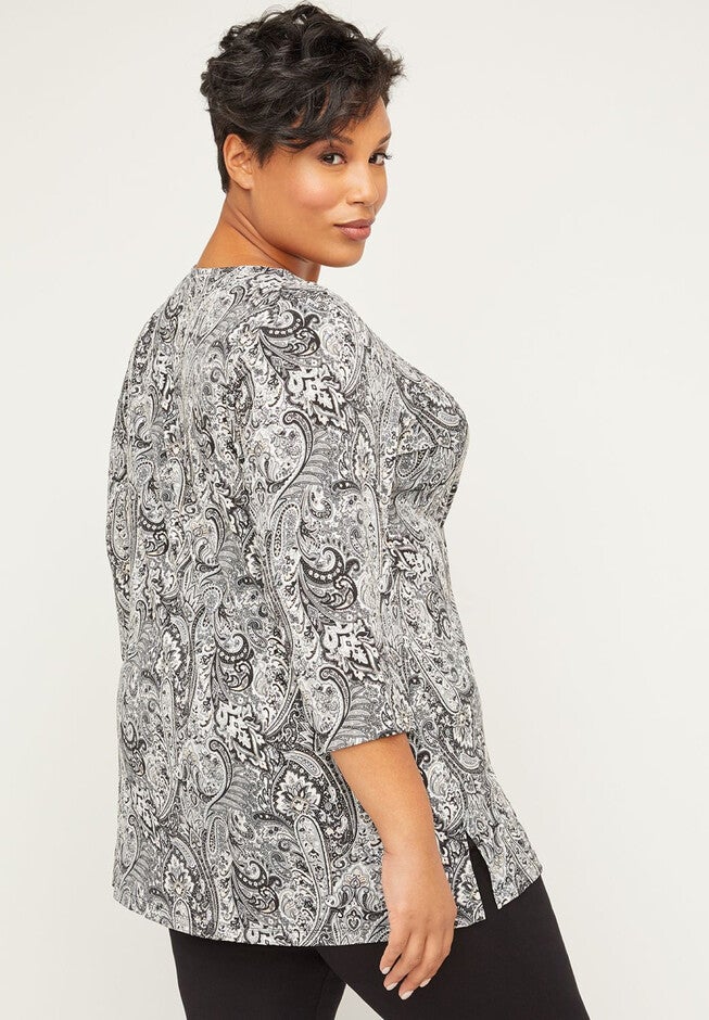 Avondale Paisley Top, , on-hover image number null