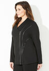 Curvy Collection Moto Jacket, , alternate image number null