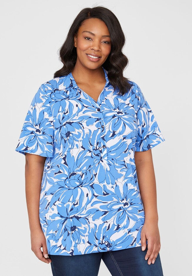 Afternoon Stroll Popover, SURFER BLUE, hi-res image number null