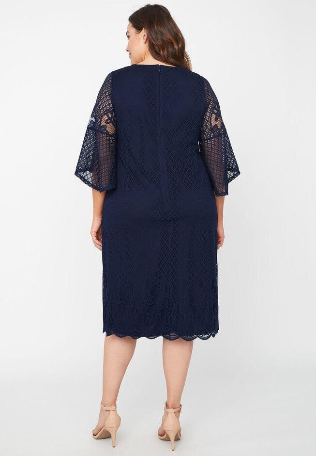 Lace A-Line Dress, , on-hover image number null