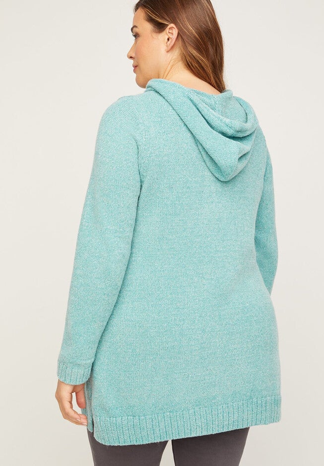 Markland Sparkle Hooded Sweater, , on-hover image number null
