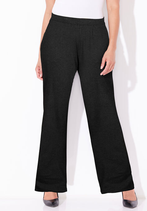 AnyWear Wide Leg Pant, HEATHER CHARCOAL, hi-res image number null
