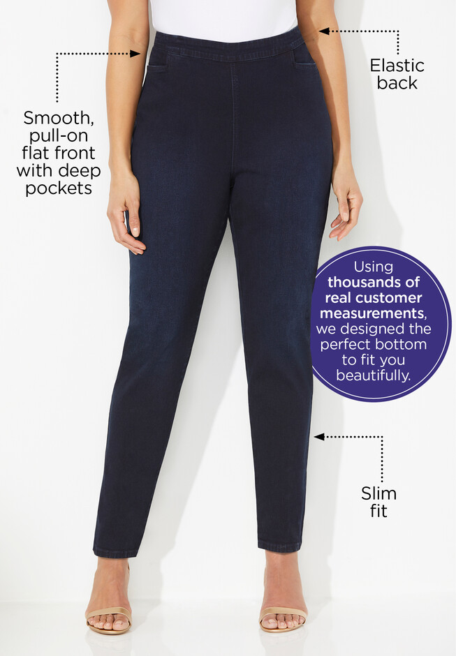 Essential Denim Leggings Plus Size in 2023  Denim leggings, Plus size,  Comfortable leggings