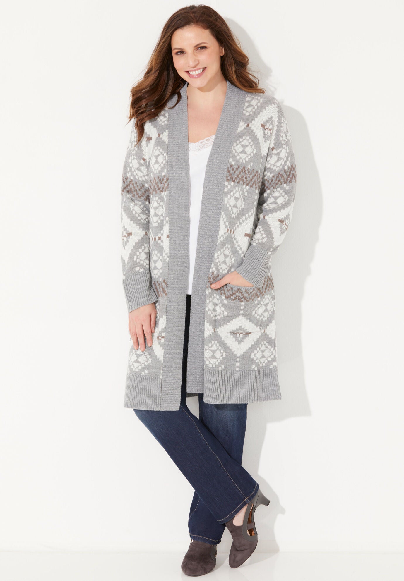 Cheap plus size sweaters and cardigans on sale