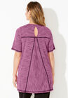 Crossover Hem Tunic, , on-hover image number null