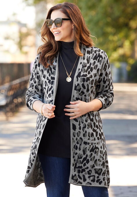 Luxe Sweater Cardigan, , alternate image number null