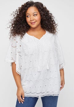 Harborview Eyelet Top