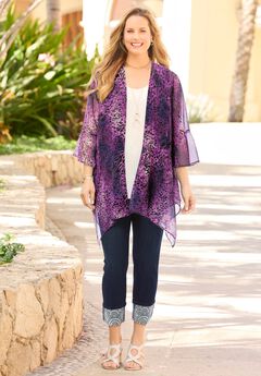 Seasonless Cascade Kimono