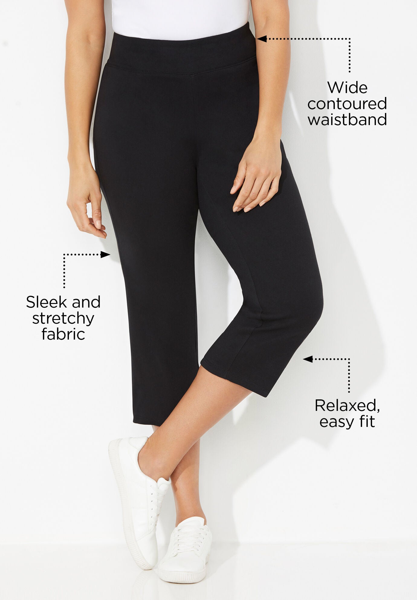 Catherines plus shop size capris