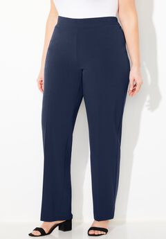 Refined Pull-On Curvy Pant