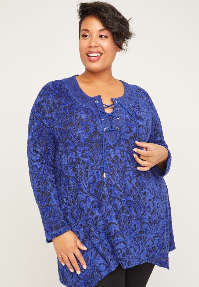 Morningside Tunic Top, GALAXY BLUE, hi-res image number null