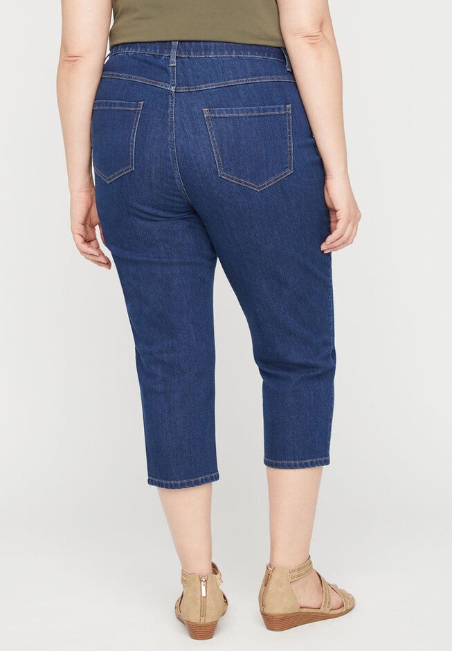 Universal Denim Capri, , on-hover image number null