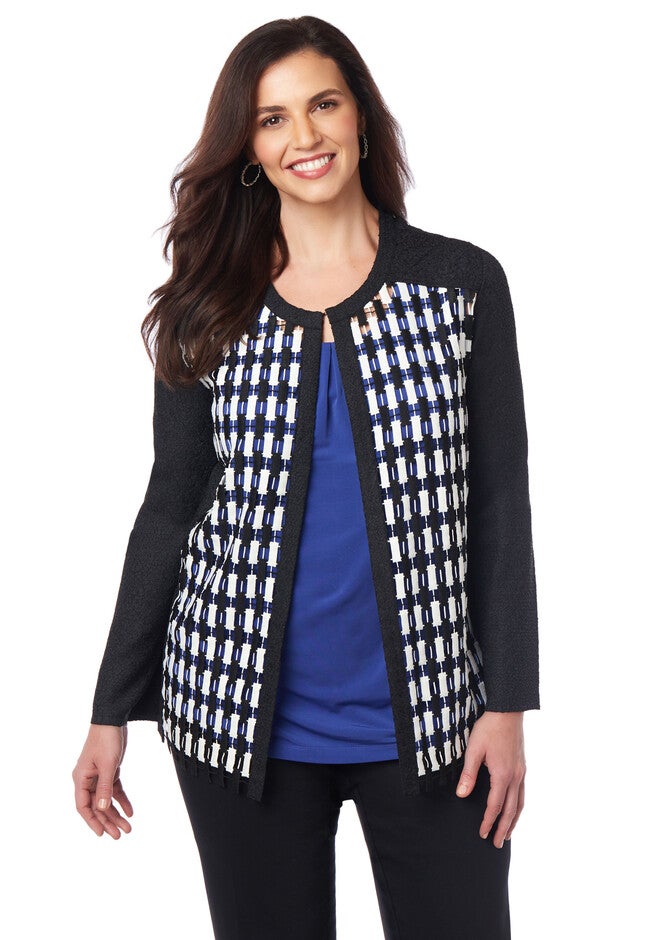 Skyline Openfront Jacket, BLACK, hi-res image number null