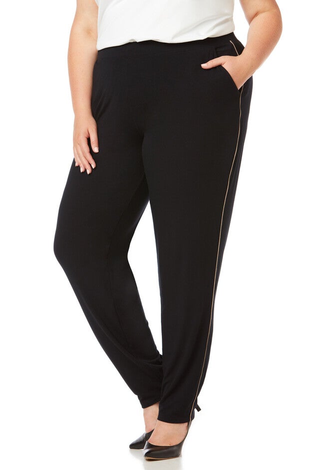 AnyWear Greenwich Ankle Pant, BLACK, hi-res image number 0