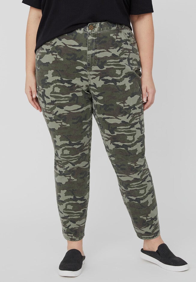 The Jegging in Camo, DUSTY OLIVE, hi-res image number 0