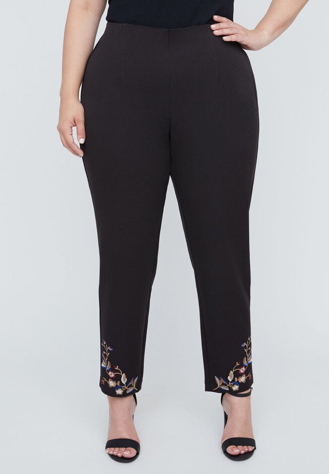 Black Label Garden Vale Pant, EMBROIDERY, hi-res image number null