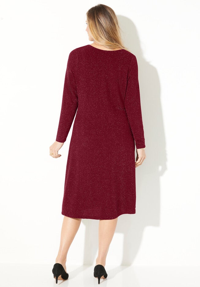 Shimmery Swing Dress, , on-hover image number 1