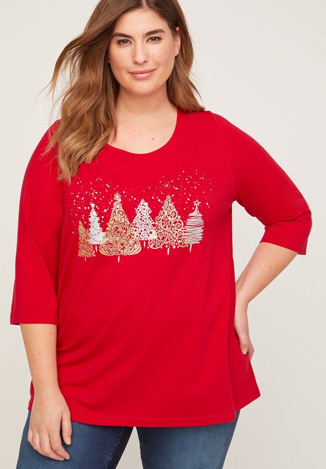 Glistening Tree Top, RED, hi-res image number null