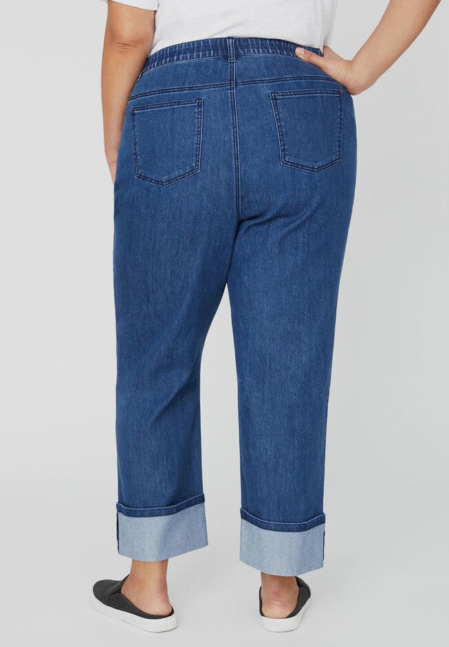 Cuffed Jean Capri, , on-hover image number null
