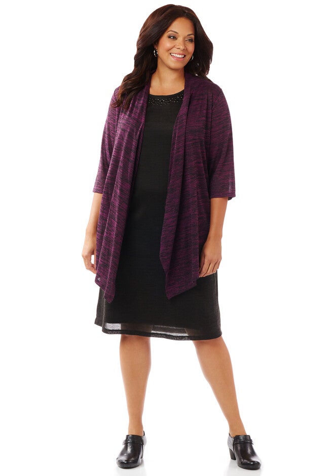 Passions Jacket Dress, PEONY PETAL, hi-res image number null