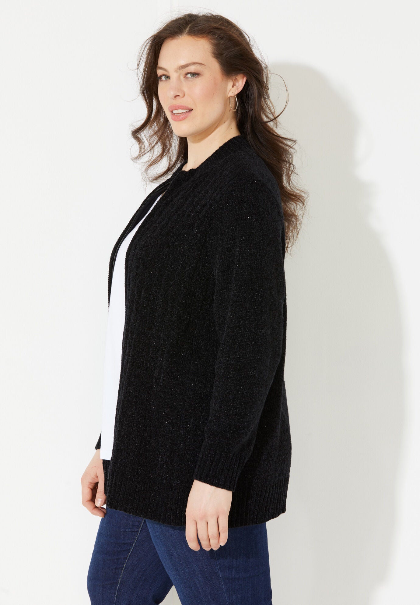 Catherines plus size cardigans clearance