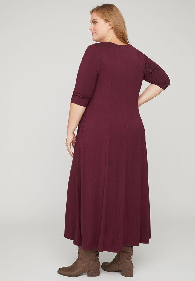 Pure Ease Maxi Dress with Pockets, , on-hover image number null