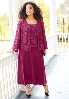 Embroidered Jacket Dress