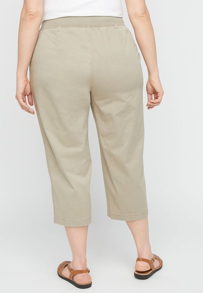 Knit Waist Capri, , on-hover image number 1