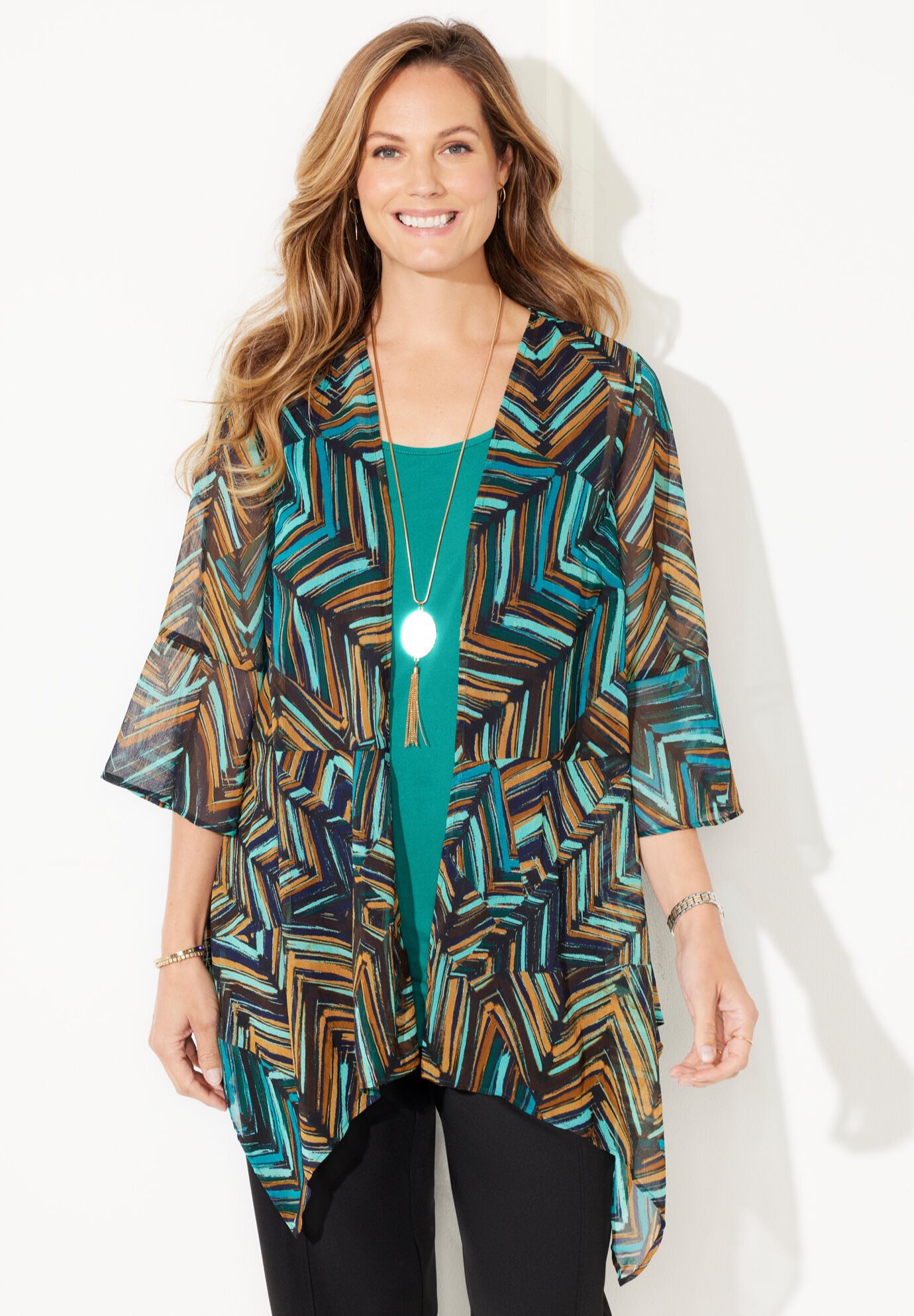 Plus Size Women s Kimonos Shrugs Catherines