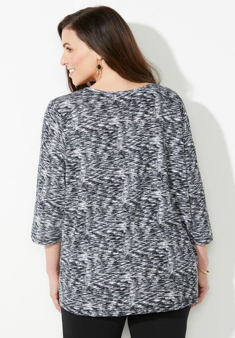 Active Slub Scoopneck Tee, , on-hover image number null