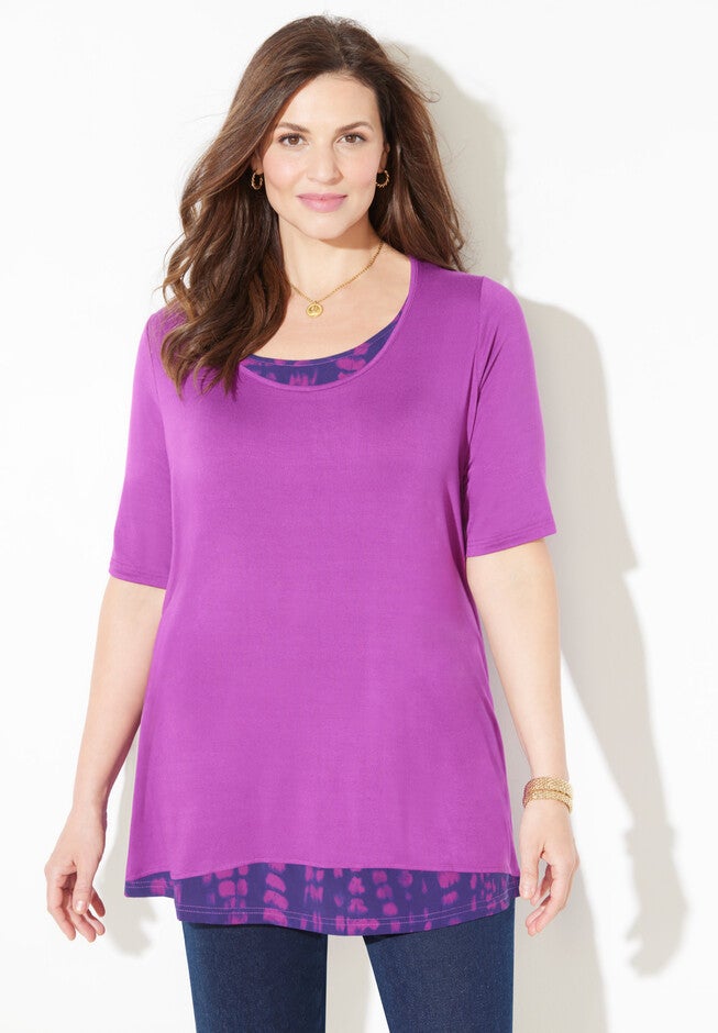 Daytripper Duet top, BERRY PINK, hi-res image number null