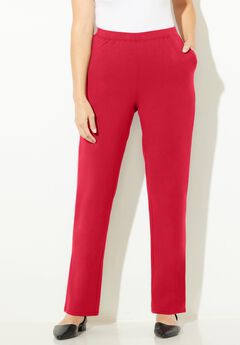 Plus Size Cotton Pants With Pockets