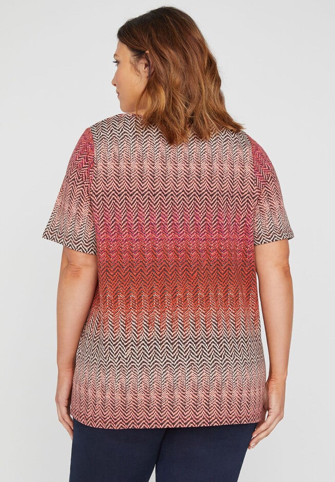 Pure & Easy Zigzag Tee, , on-hover image number null