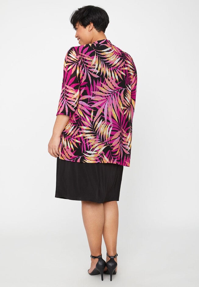 Passion Flower Jacket Dress, , on-hover image number null