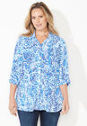 The Timeless Blouse, BLUE PRINT, hi-res image number null