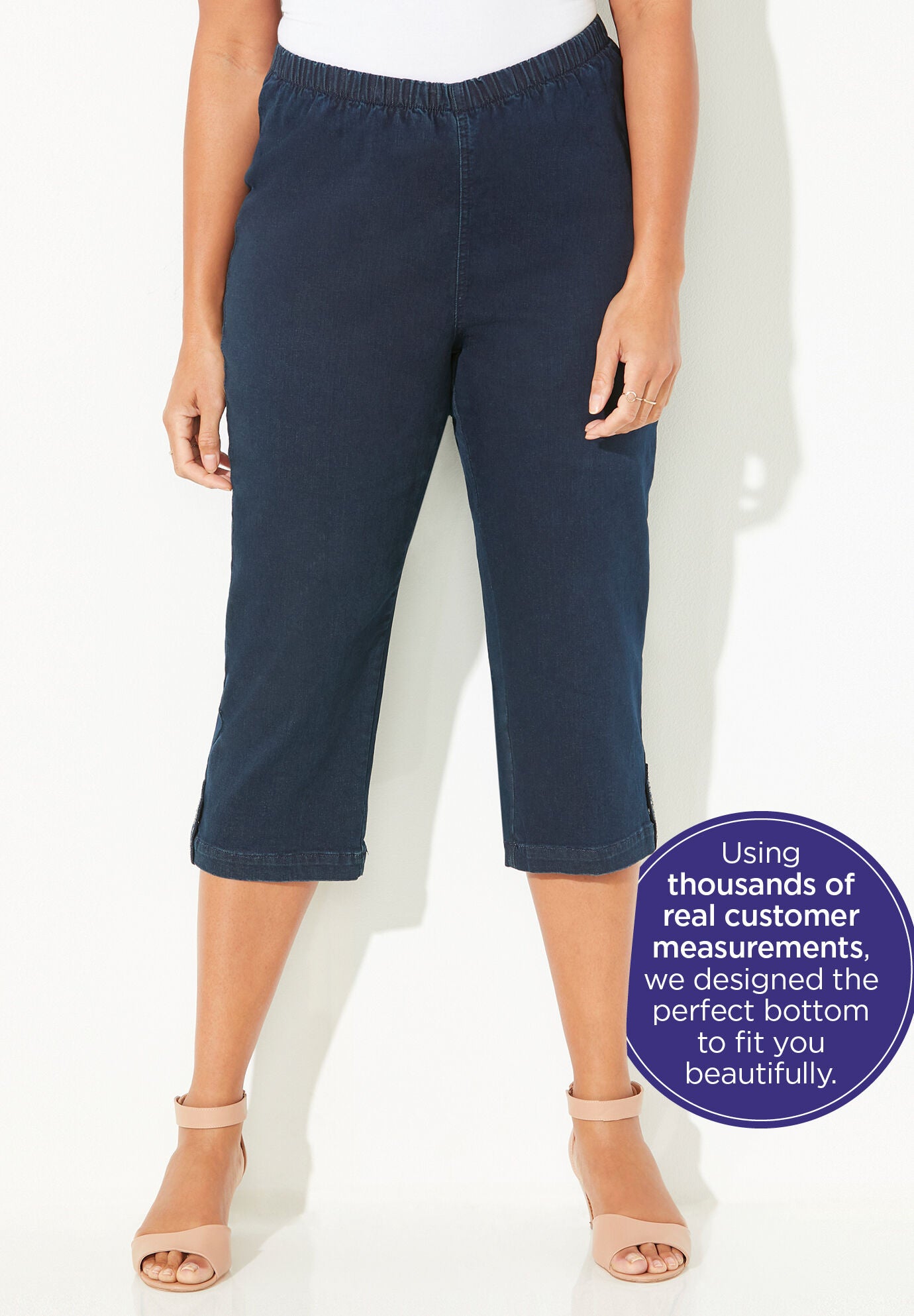 Everyday Capri with Sparkle Hem, , alternate image number 7