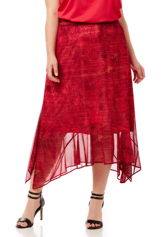 Romance Novel Skirt, RED, hi-res image number null