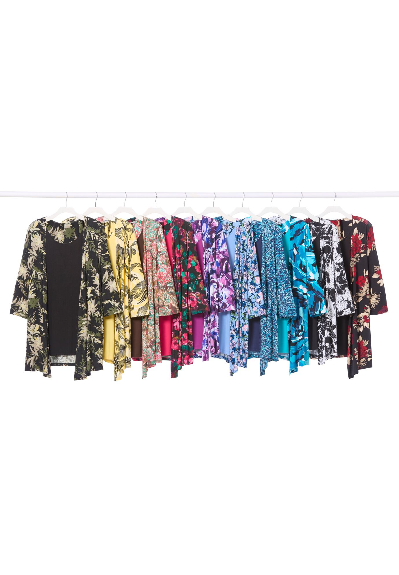 Cardigan and Tank One Piece Top, , alternate image number 2