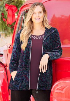 Cozy Velour Jacket