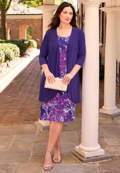 Soft Knit Jacket Dress