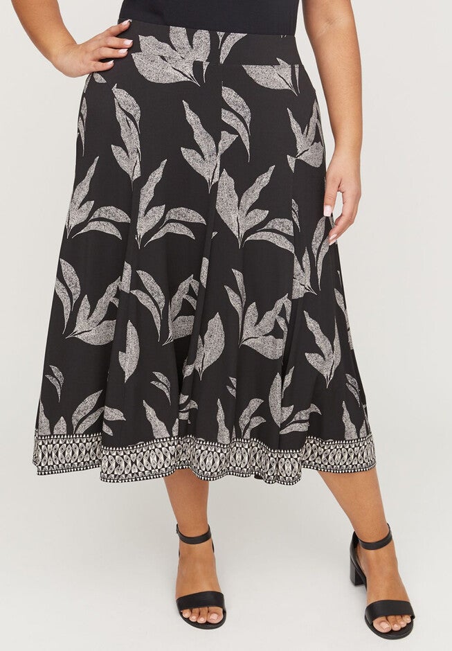 AnyWear Beech Leaf Skirt, BLACK FOLIAGE, hi-res image number 0