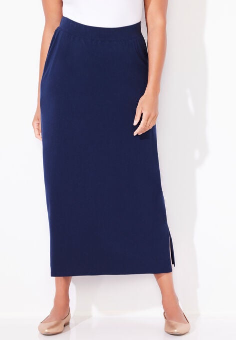 Suprema™ Maxi Skirt, NAVY, hi-res image number null
