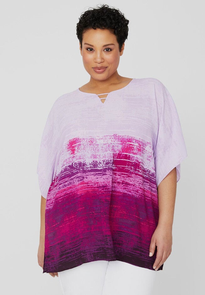 Cobblestone Ridge Blouse, DEEP AZALEA, hi-res image number null