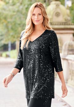 Allover Sequin Tunic