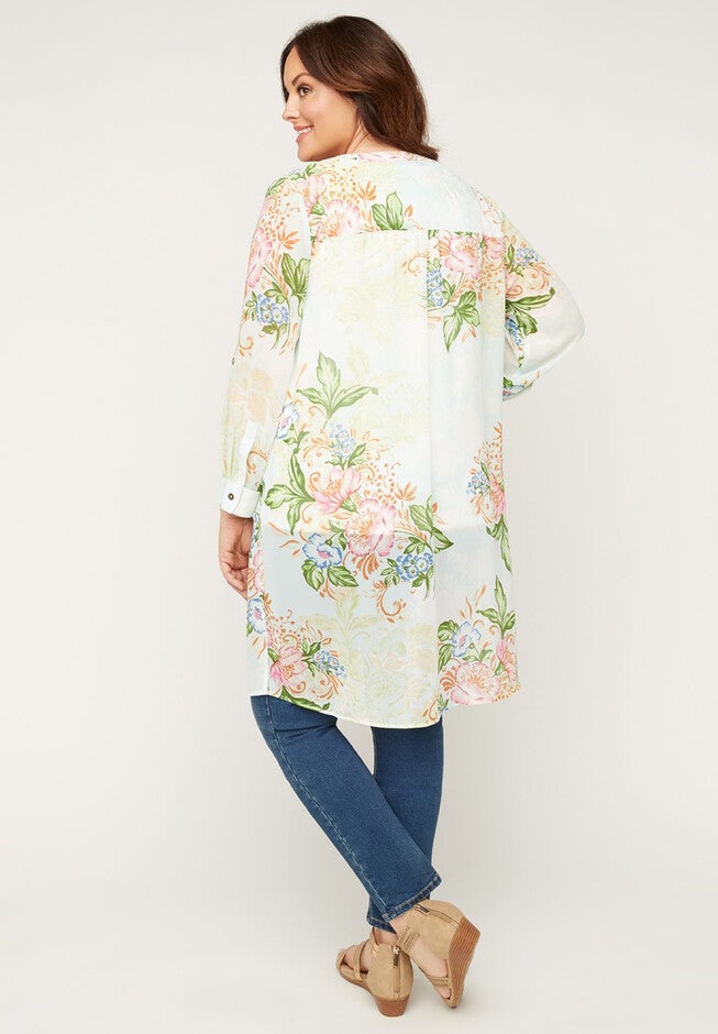 Breezy Courtyard Duster, , on-hover image number 1