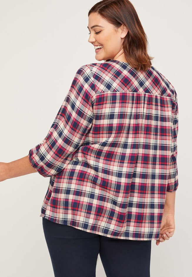 Floral Breeze Peasant Top, , on-hover image number null