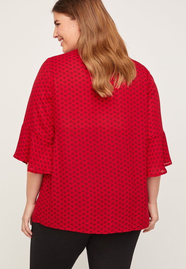 East Ridge Georgette Top, , on-hover image number 1